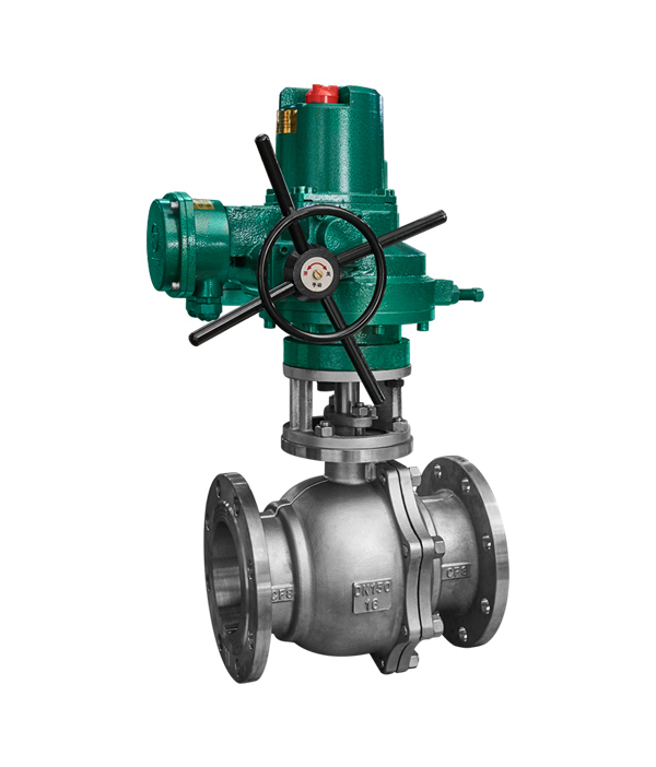 国标电动法兰浮动球阀
