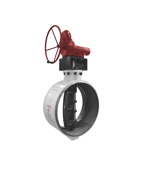 国标三偏心金属硬密封对夹蝶阀